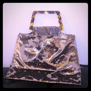 TopShop Velvet Handbag